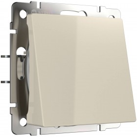 WL слоновая кость Вывод кабеля заглушка