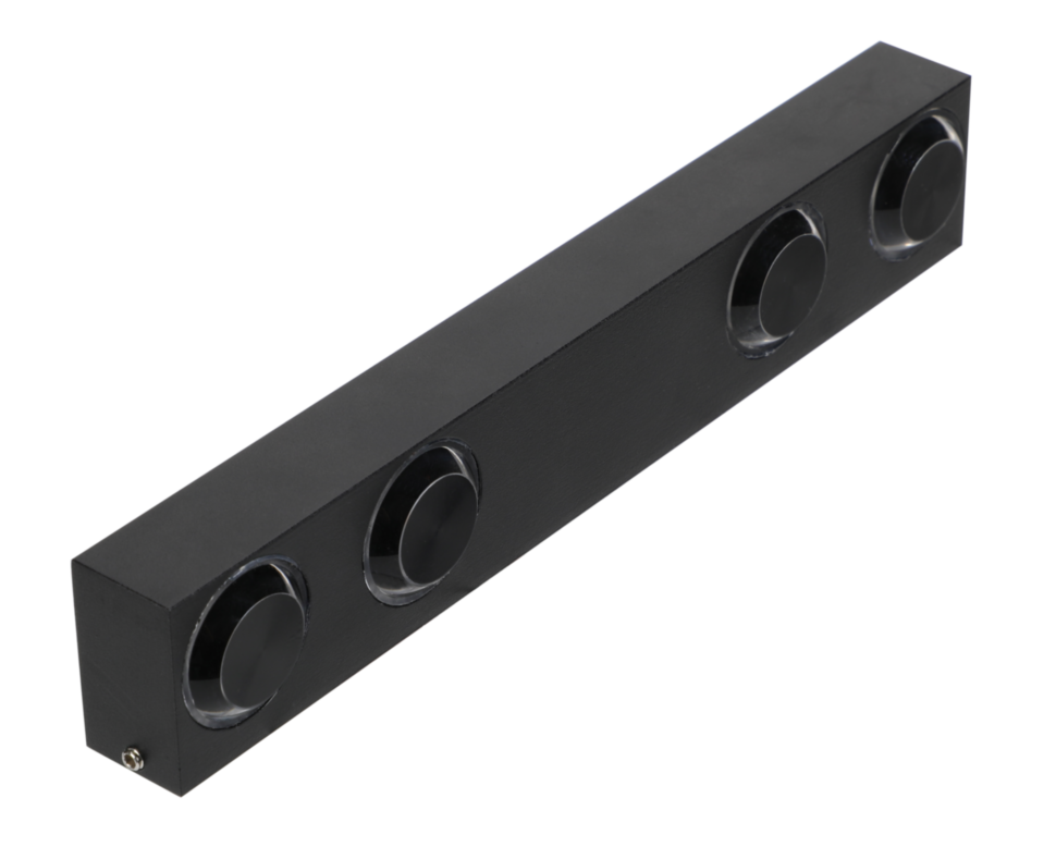Лучевой фасадный светильник Rayline 8W black 3000K IP65 85-265V (100)