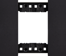 Vanguard Valero Декоративная рамка 2 модуля, Черный