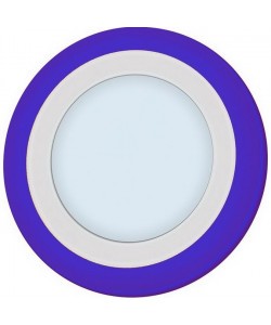 ITALMAC LED R 18+6W 6K BLUE Светодиодный светильник24Вт 6000К