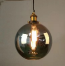 A064 Чашка шар G180 коричневым оттенком(в двух коробках)