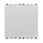 ФАЛЬШБЛОК НА 2 МОДУЛЯ, СЕРЕБРО МАТОВОЕ