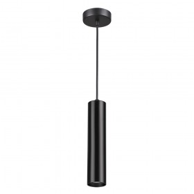 3872/1L HIGHTECH ODL19 405 черный Подвесной светильник GU10 1*50W 220V KIKO