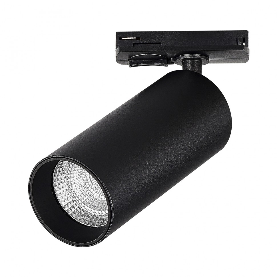 ST384.446.20 Св-к трек. Черный LED 1*20W 4000K 1800Lm Ra>90 10-55о IP20 L170xW60xH- 220V