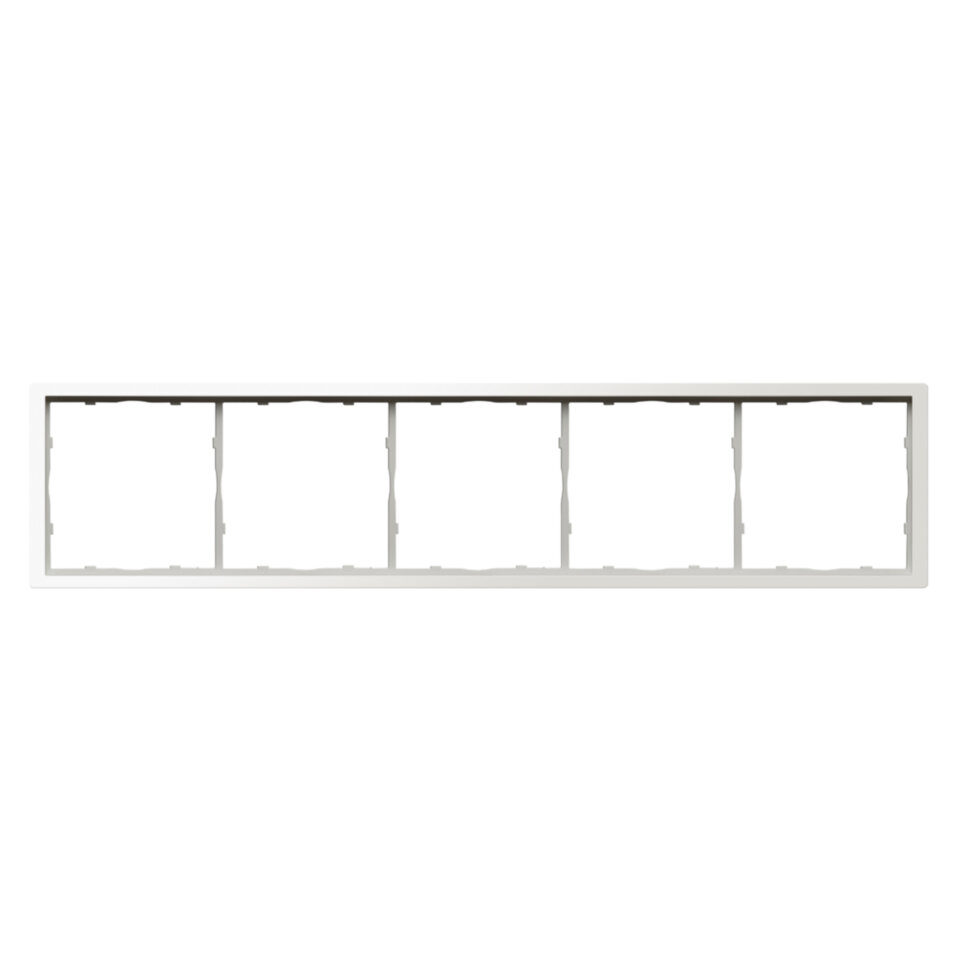 Рамка 5-я, матовый белый