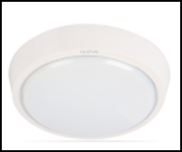 Свет-к с/д накладной (круг)  LE LED BK RL 10W 6000K  QS (20)