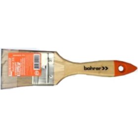Кисть радиаторная Bohrer Стандарт  38мм /1,5" (натур. щетина) деревянная рукоятка (480/12)