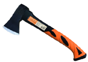 Топор Bohrer  600 г. рукоятка фибергласс 360 мм с резиновым покрытием (cталь 45 HRC 50-58) (24/6/1)