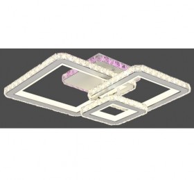 "Люстра светодиодная RGBW подсветкой 3000-6500k Пульт дистанционного  управления 2.4G, мощность:130+