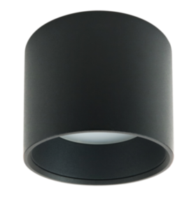 Подсветка OL8 GX53 BK  ЭРА Накладной под лампу Gx53, алюминий, цвет черный