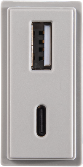 Vanguard Valero Зарядное устройство USB Стандарт A-С 5V 3100мА 1 модуль, Серый