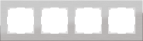 WL алюминий серебряный 4 рамка WL11-Frame-04