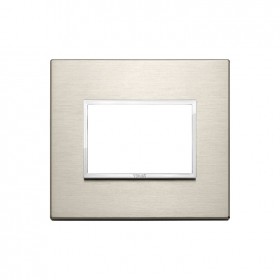 НАКЛАДКА EIKON EVO ДЛЯ 3 МОДУЛЕЙ, НЕЙТРАЛЬНАЯ БРОНЗА