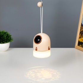 Ночник-проектор "Ракета" LED 3Вт USB АКБ белый 9,5х9,5х11 см RISALUX  7867525