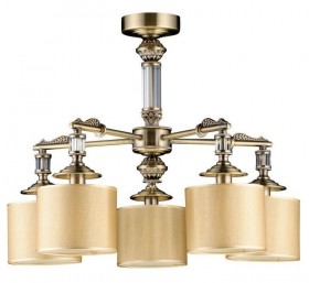 8641/5BR BRONZE (1) Люстра