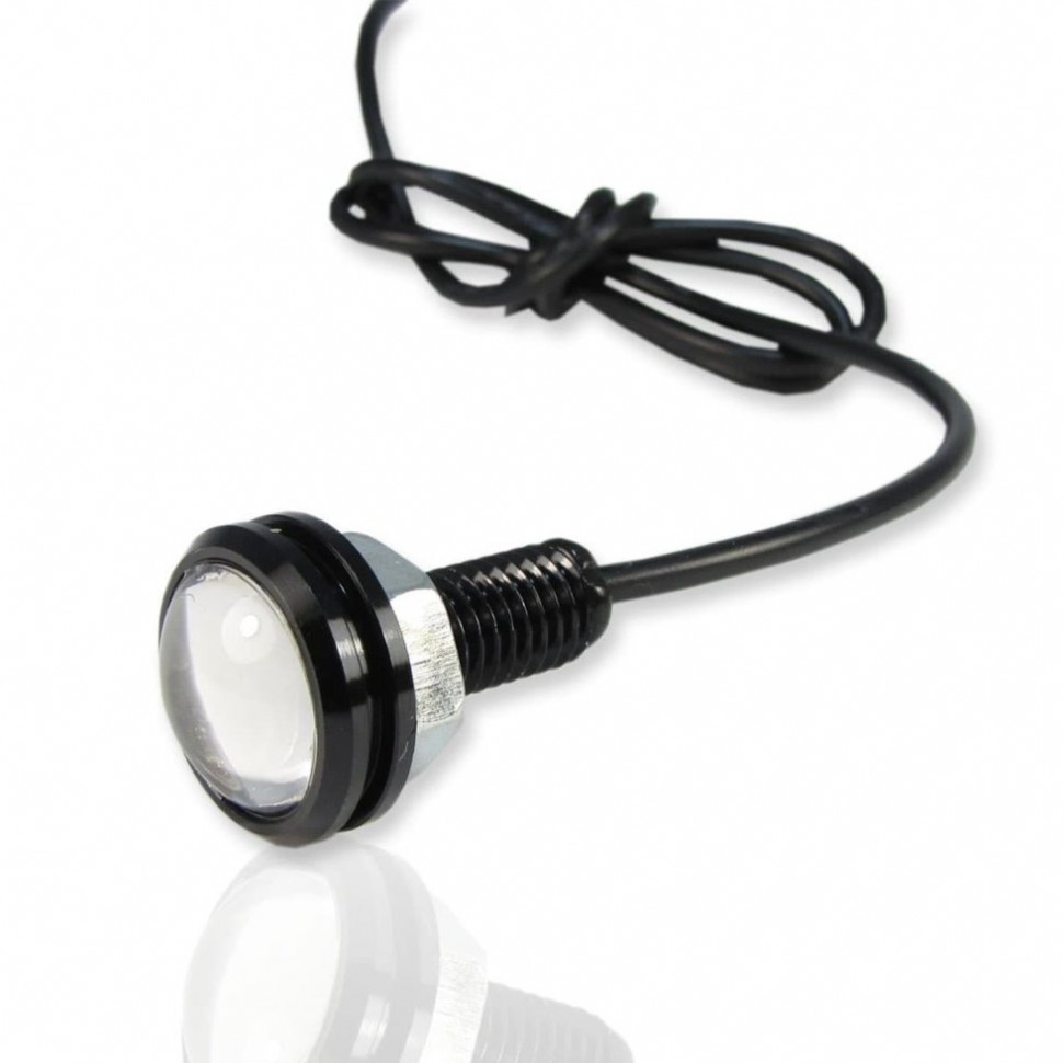 Светодиодный SPOT на болте D23-2W-Black черный 6000K