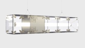 Подвесной светильник Trevi 1110675P5 LED SMD 70W 4000K / amber