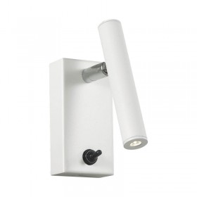 2122-1W, настенный светильник, D100xW50xH115, LEDx3W, 155LM, 3000K, included