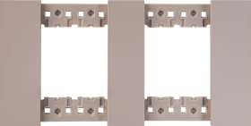 Vanguard Valero Декоративная рамка 2+2 модуля, Песочный