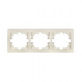 LZ крем рамка 3 гориз б\вст