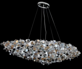 D2247-L1500/SL  Люстры L1500*W750*H350 silver (1к)