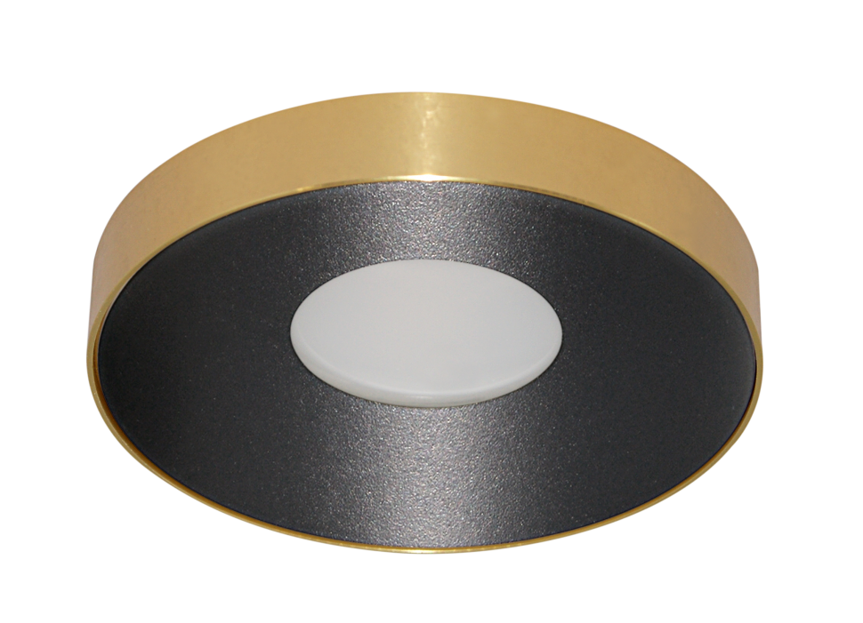 Светильник точечный GU10 1*12Вт  230601/Black+Gold