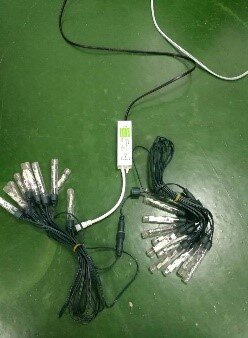 Светодиодные стробоскопический светильник 12 В,12 мм*длина 90 мм,