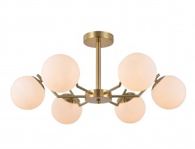 74534/6 ANTIQUE BRASS (1) Люстра (RL)