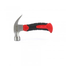 Молоток-гвоздодер мини, фибергласовая двухкомпонентная рукоятка 250 г MATRIX 10444