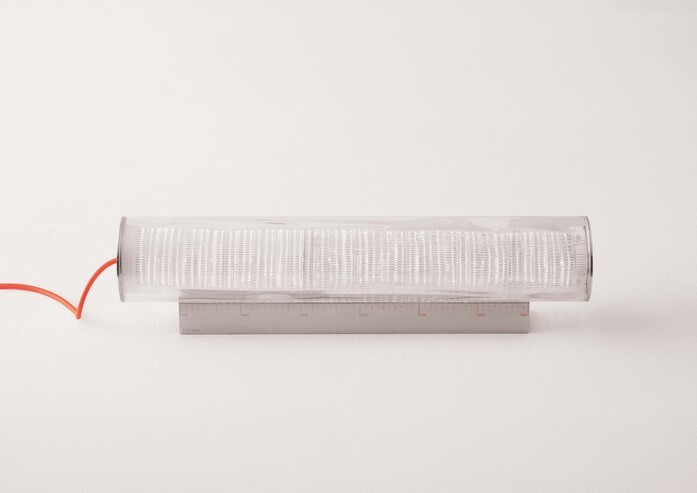 Потолочный светильник Mebsuta 1110013T/B LED 30W clear glass with bamboo