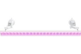 REV Светильник сд для роста растений Т5 10 Вт, 13,5μmol/s, 2м, присоска 2шт, Ritter