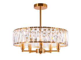 2432P/5A PT BRS (1) Люстра NW