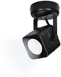 Светильник накладной ARTON, поворотный, квадрат, 60х90х140, GU10, металл, чернвый, Ritter