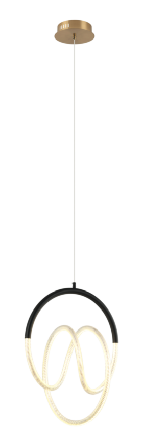 5255MDM/1BK WH+BK (1) Люстра NW