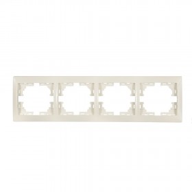 LZ крем рамка 4 гориз б\вст