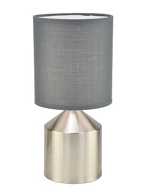 Настольный светильник  Escada 709/1L E14*40W Grey/Chrome