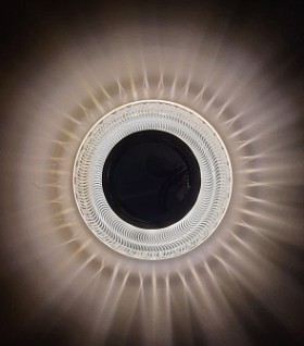 D0451L-11 прозрачный (clear) + белый (white) 96*25mm 50шт./коробка