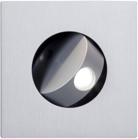 4278-1W, настенный светильник, D85xW115xH115, cutout:L82xW80, LEDx3W, 150LM, 4000K, included, switch