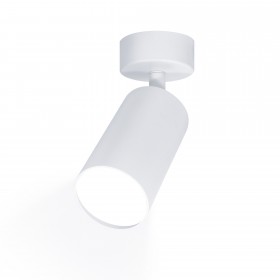 Светильник накладной ARTON, поворотный, цилиндр, 55х100, GU10, алюминий, белый, Ritter
