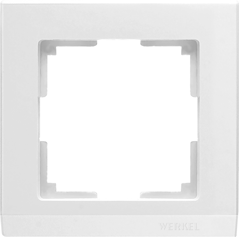 WL белая 1-ая рамка WL04-Frame-01-white