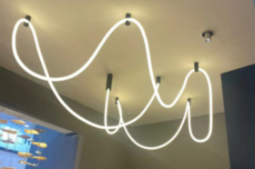 Потолочный светильник Corazza 118659P 10M LED 77W 3000K-4000k / white  + black