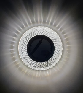 D0455L-11 прозрачный (clear) + белый (white) 96*25mm 50шт./коробка