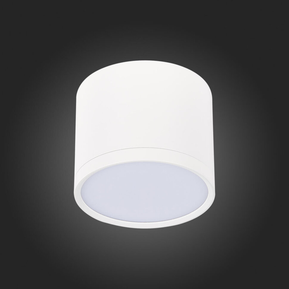 ST113.542.09 Светильник потолочный Белый LED 1*9W 4000K 702Lm Ra>90 120° IP20 D88xH75 170-240V