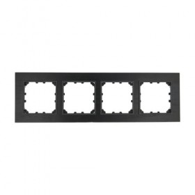 Рамка 4-постовая из натурального темного дерева (венге) LK60 (1/5шт) 1кор.=50шт