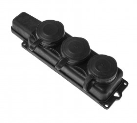 Розетка 3-мест. РП 16-334 (18)