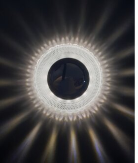 D0610L-11 прозрачный (clear) + белый (white) 102*22mm 50шт./коробка