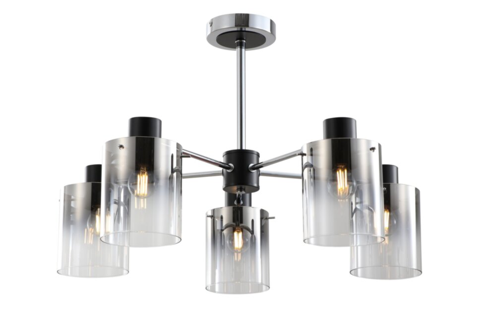 15599STD/8 BK+CR (1) Люстра NW