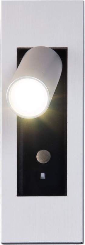 4280-1W, настенный светильник, D45xW50xH155, cutout:L40xW50xH143, LEDx3W, 150LM, 4000K, included