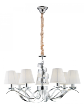 1780/7 CHR+SIL (1) Люстра