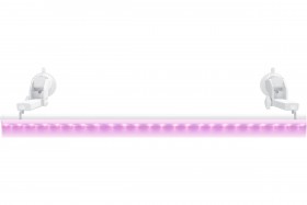 REV Светильник сд для роста растений Т5 14 Вт, 21μmol/s, 2м, присоска 2шт, Ritter